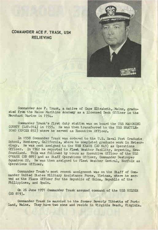 USS Holder Family Day Pamphlet - Page 2