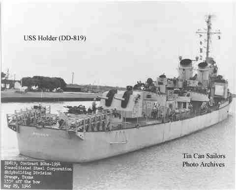Photo - Stren of USS Holder 