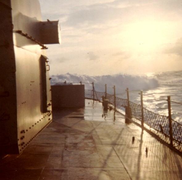 Photo - USS Holder Flank Speed - Med - Early 1960s